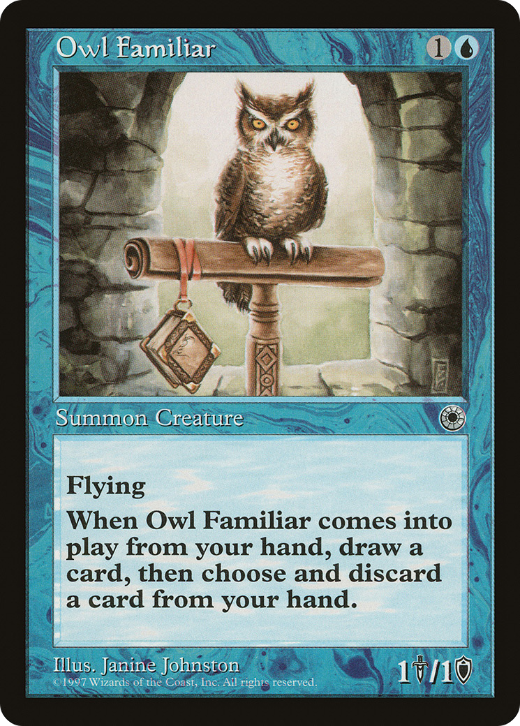 Owl Familiar (POR-) - Portal