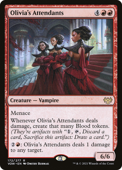 Olivia's Attendants [Innistrad: Crimson Vow]