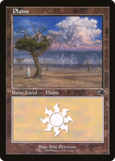 Plains (403) (Retro) [Dominaria Remastered]