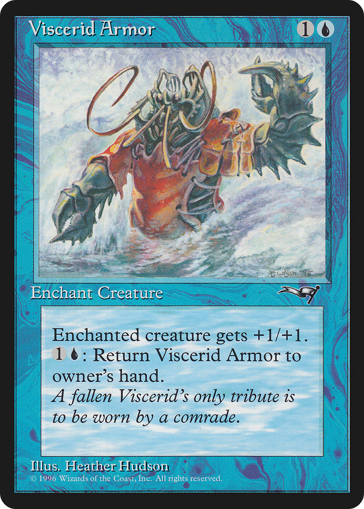 Viscerid Armor (Crashing Wave) (ALL-061) - Alliances