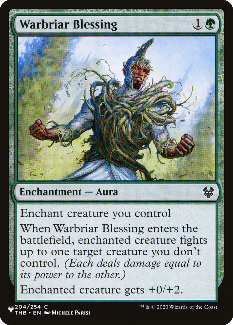 Warbriar Blessing (LIST-204/254) - The List