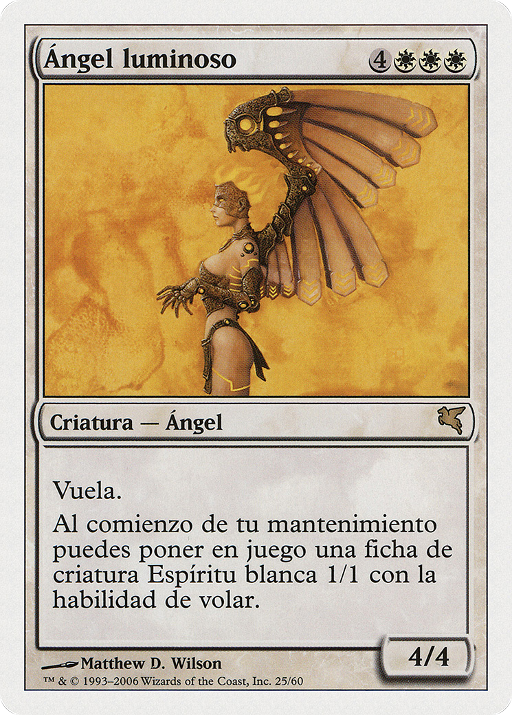 Luminous Angel (French) - "Ange lumineux" (PSAL-G25) - Salvat 2005