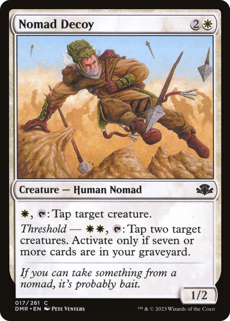 Nomad Decoy (DMR-017) - Dominaria Remastered Foil
