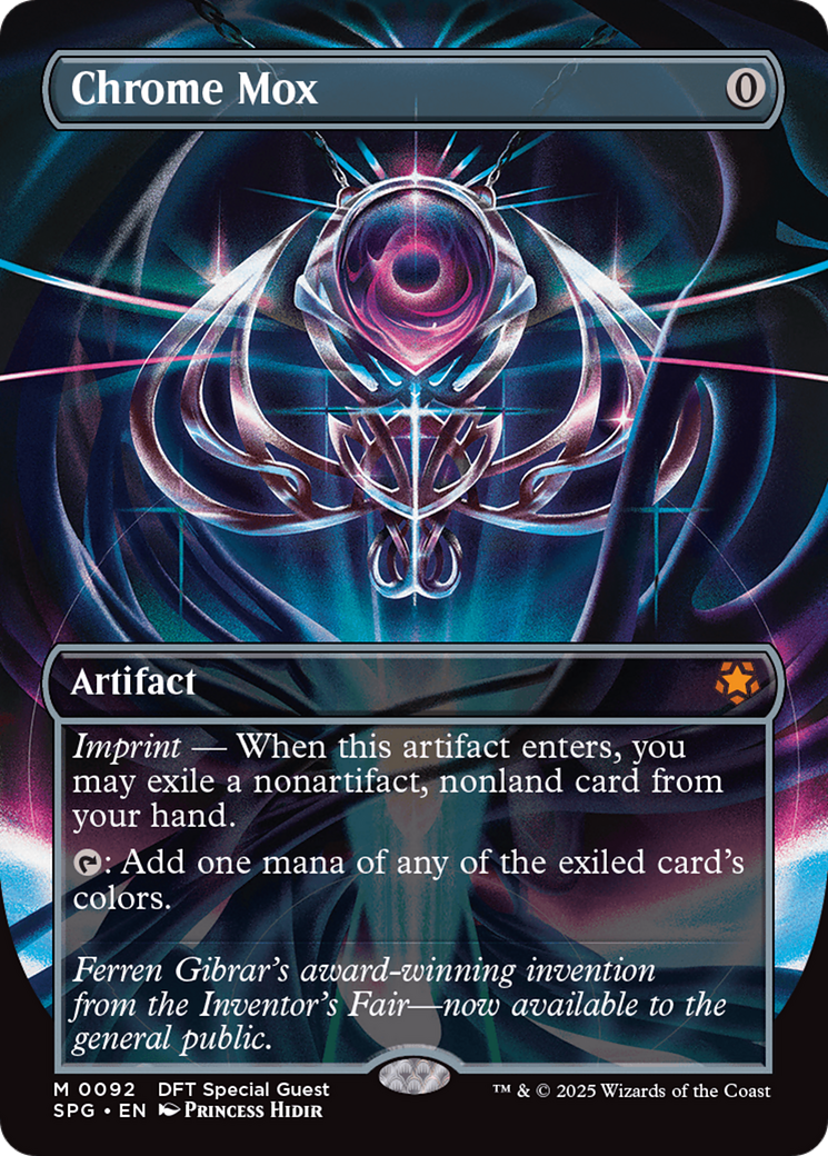 Chrome Mox (Borderless) (SPG-092) - Special Guests (Borderless) Foil