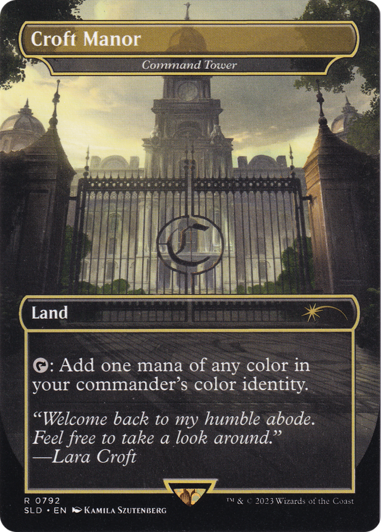 Croft Manor - Command Tower (SLD-792) - Secret Lair Drop / Croft Manor (Borderless)