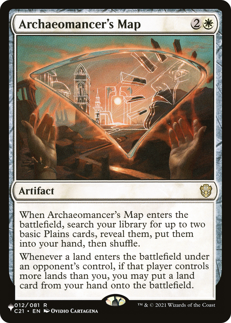 Archaeomancer's Map (LIST-012/081) - The List