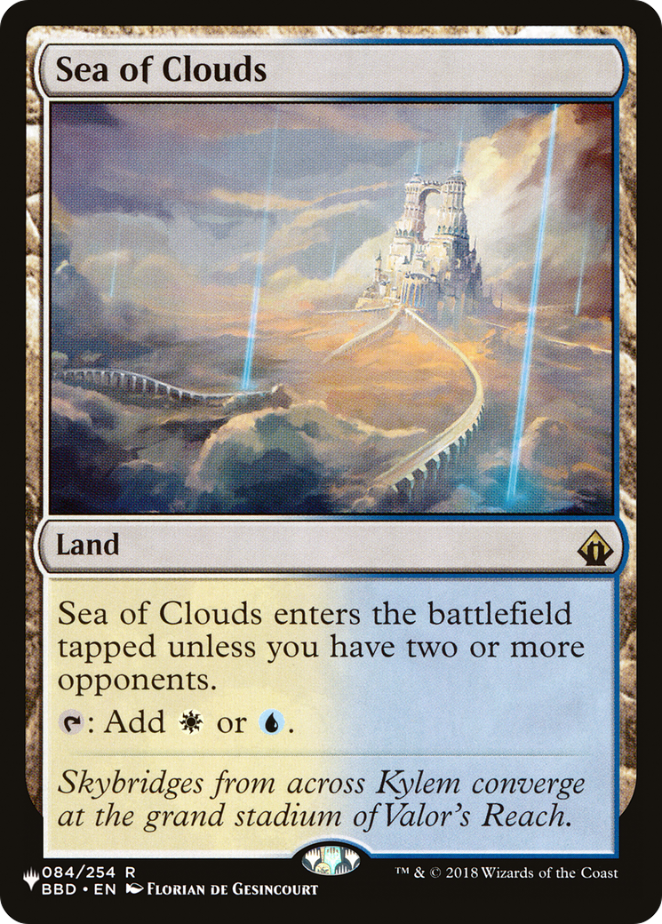 Sea of Clouds (LIST-084/254) - The List