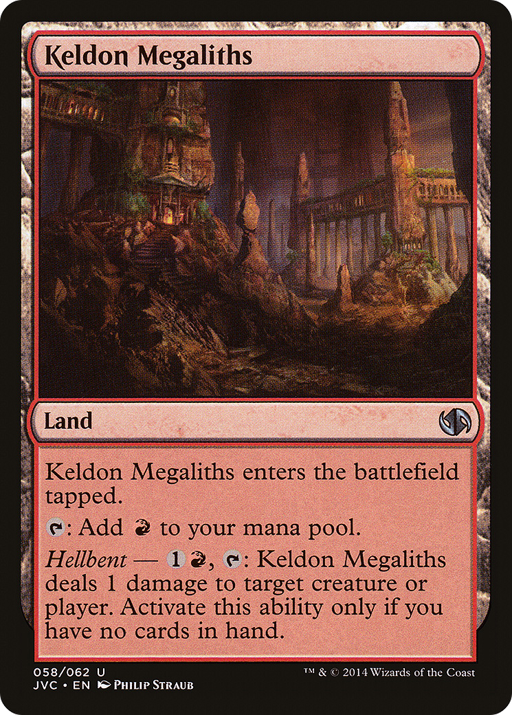 Keldon Megaliths (DD3-) - Duel Decks Anthology: Jace vs. Chandra