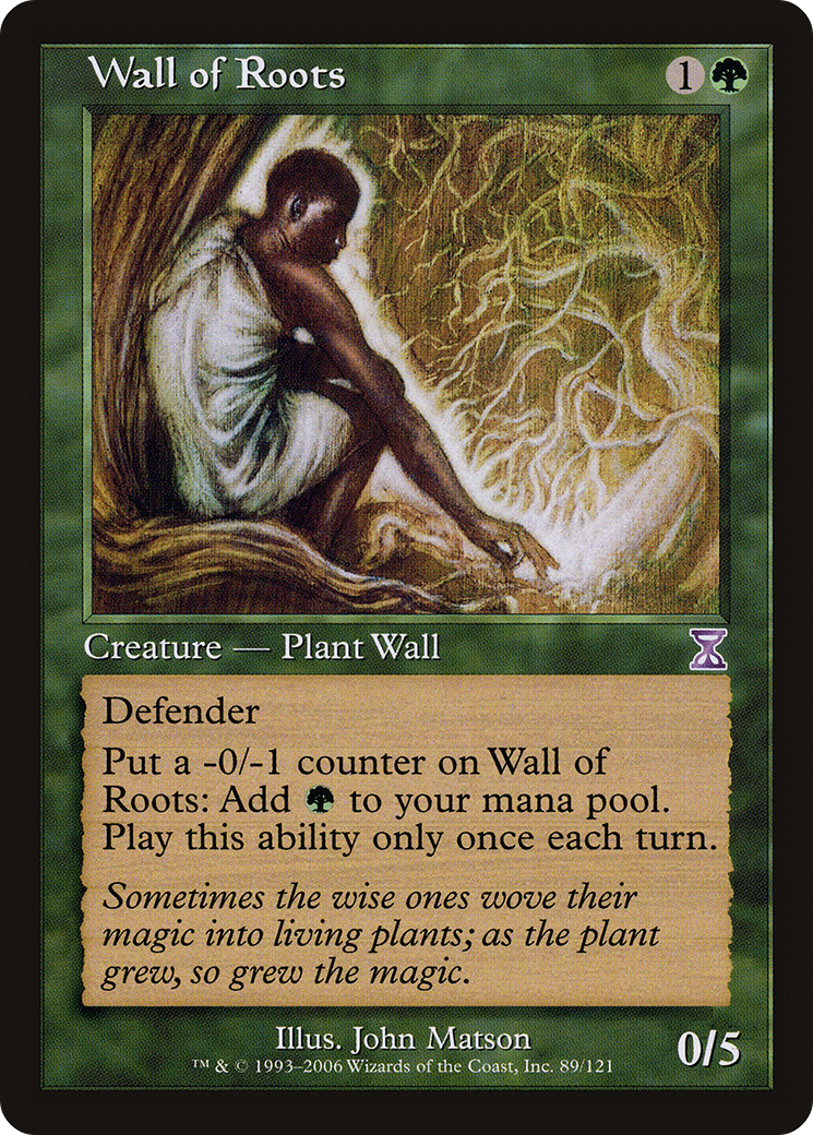 Wall of Roots (TSB-089) - Time Spiral Timeshifted Foil