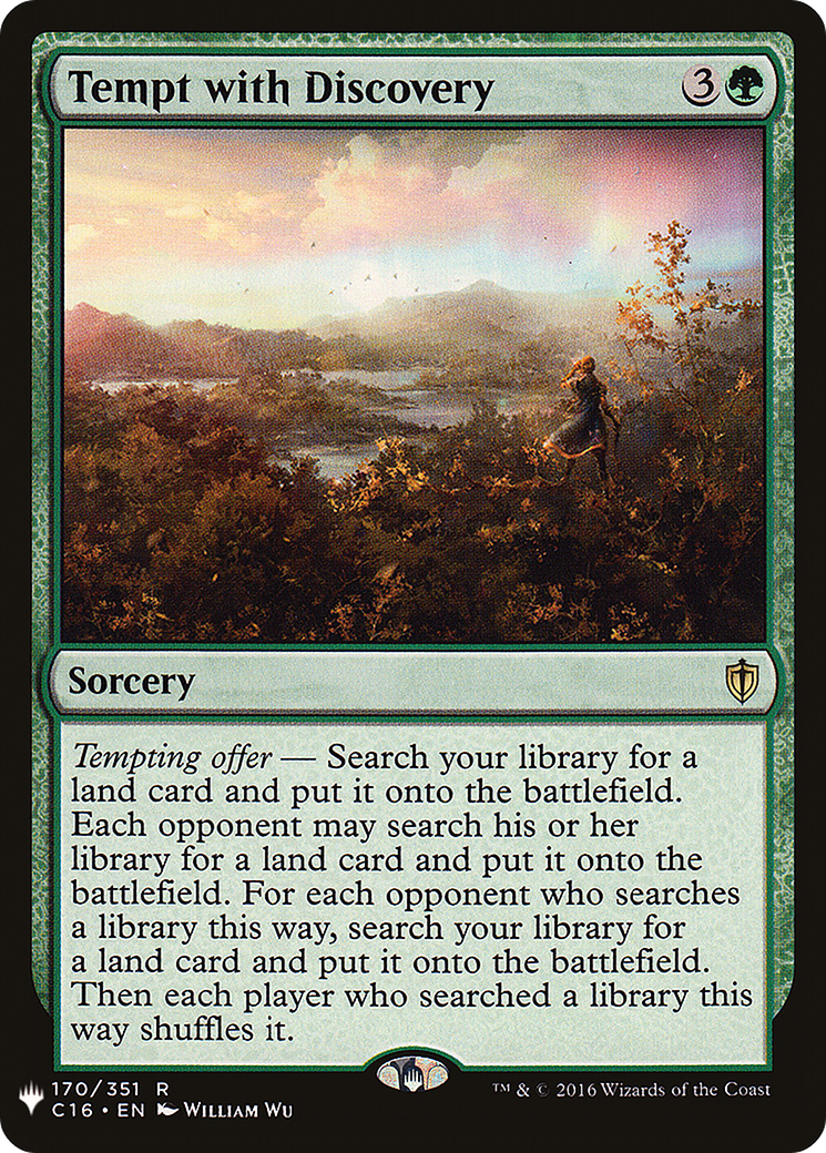 Tempt with Discovery (LIST-170) - The List