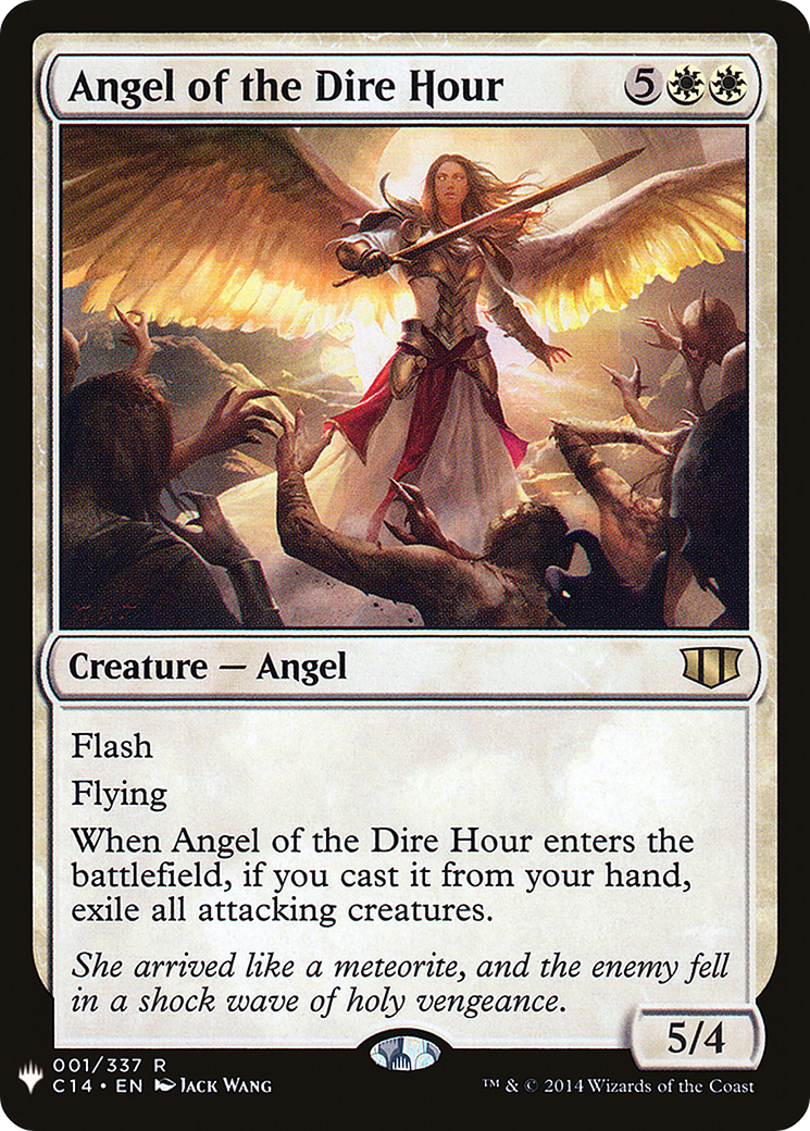 Angel of the Dire Hour (LIST-001) - The List
