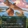 African Swallow - Birds of Paradise (SLD-1675) - Secret Lair Drop / African Swallow (Borderless) Foil