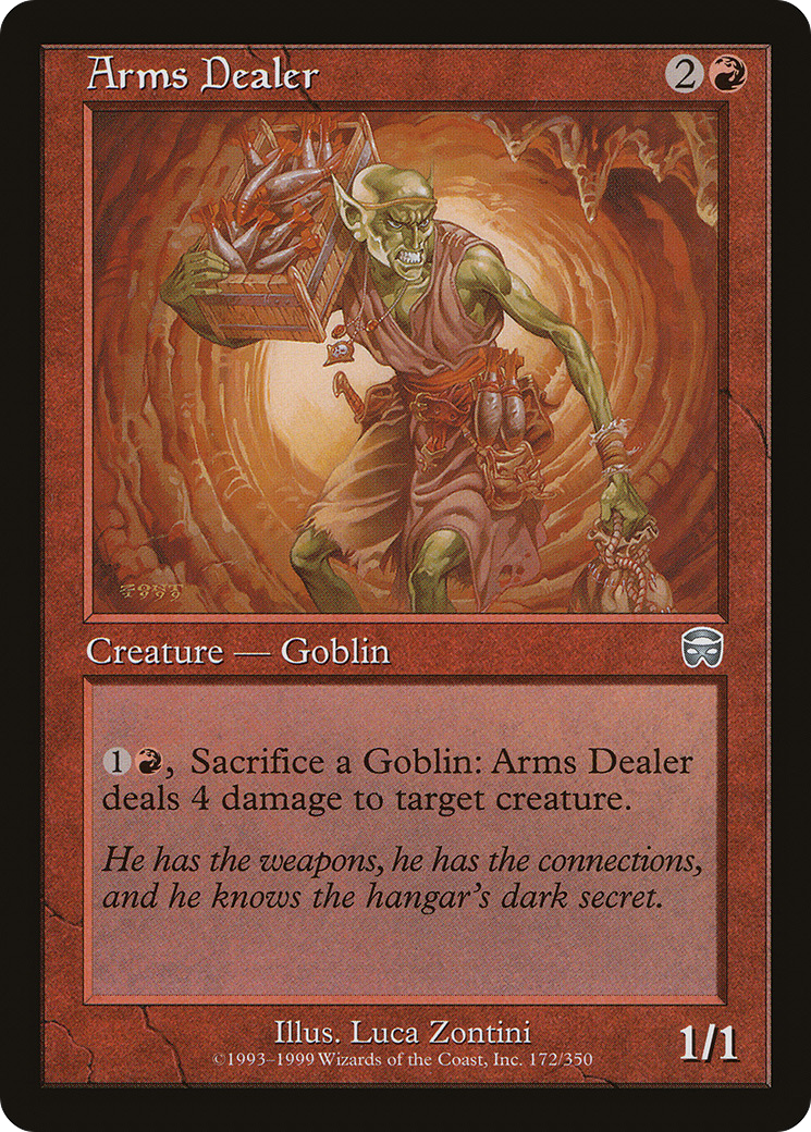 Arms Dealer (MMQ-172) - Mercadian Masques Foil