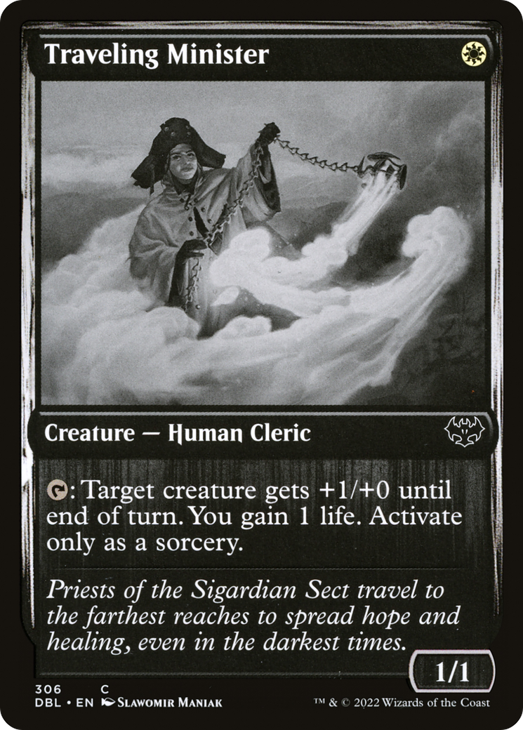 Traveling Minister (DBL-306) - Innistrad: Double Feature