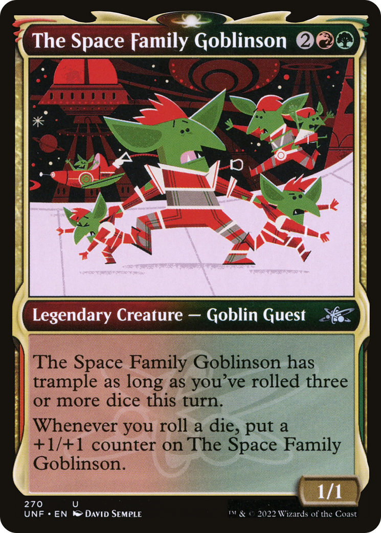 The Space Family Goblinson (Showcase) (UNF-270) - Unfinity: (Showcase) Foil