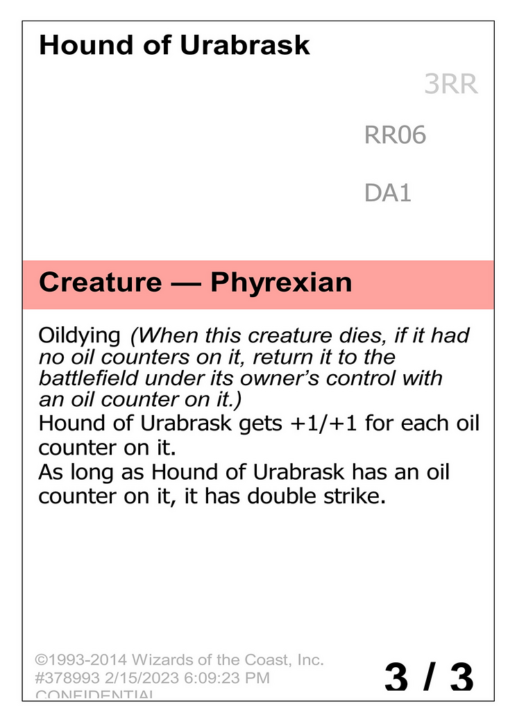 Hound of Urabrask (UNK-RR06) - Unknown Event