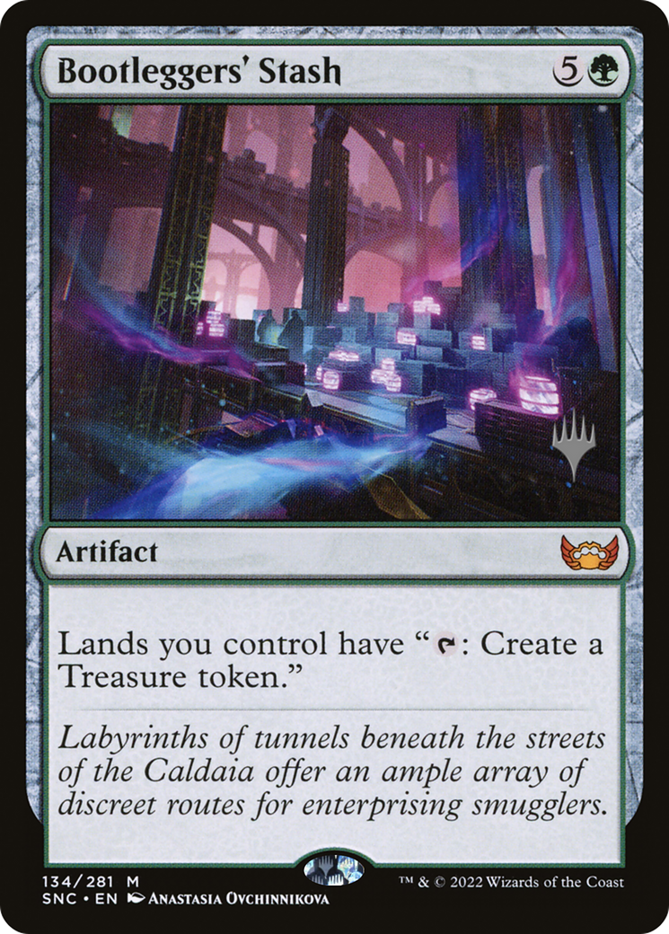 Bootleggers' Stash (PPSNC-134) - Streets of New Capenna Promos Foil