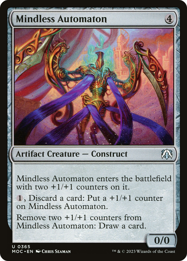 Mindless Automaton (MOC-365) - March of the Machine Commander