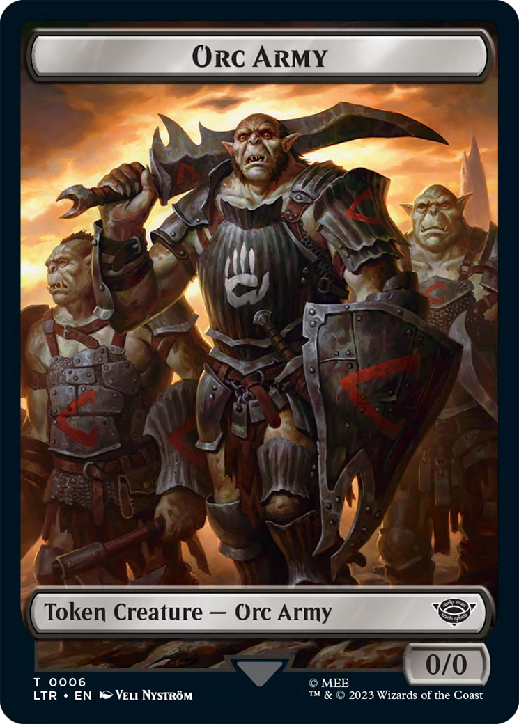 Orc Army (TLTR-006) - Tales of Middle-earth Tokens
