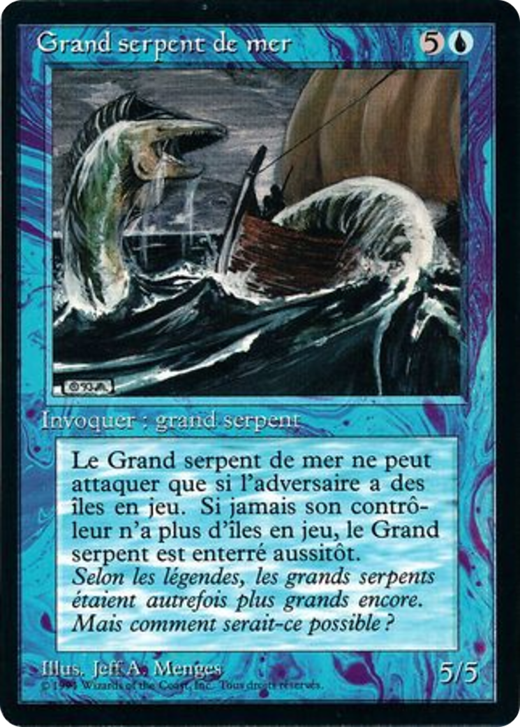 Sea Serpent (FBB-) - Foreign Black Border