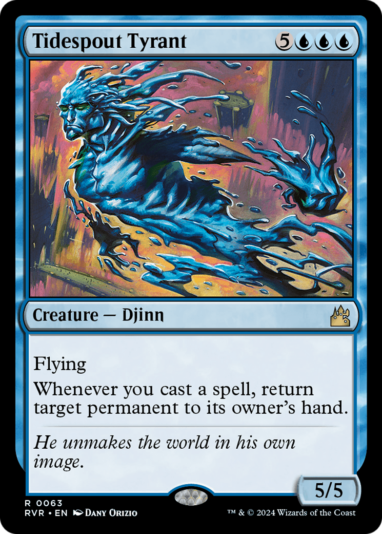 Tidespout Tyrant (RVR-063) - Ravnica Remastered Foil