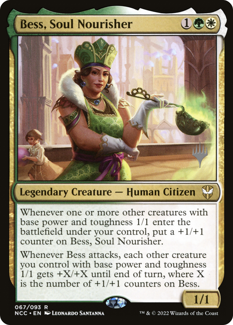 Bess, Soul Nourisher (PPSNC-067) - New Capenna Commander Promos Foil
