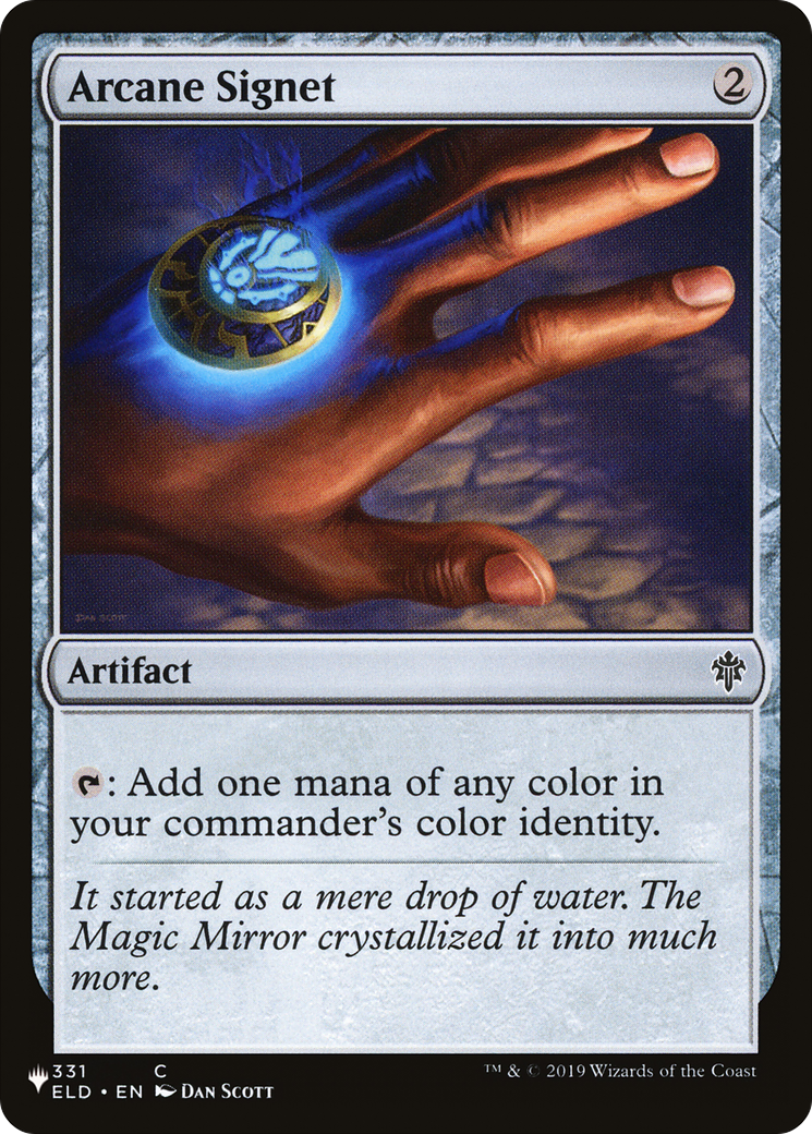 Arcane Signet (ELD) (LIST-331) - The List