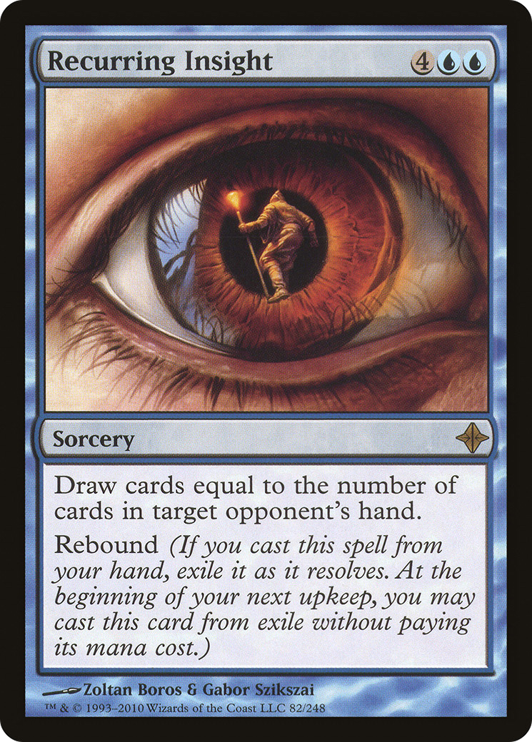 Recurring Insight (ROE-082) - Rise of the Eldrazi Foil
