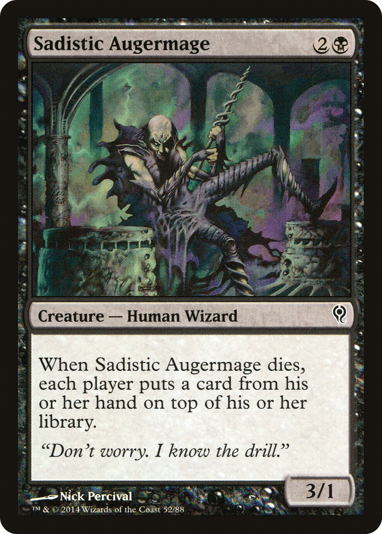 Sadistic Augermage (DDM-052) - Duel Decks: Jace vs. Vraska