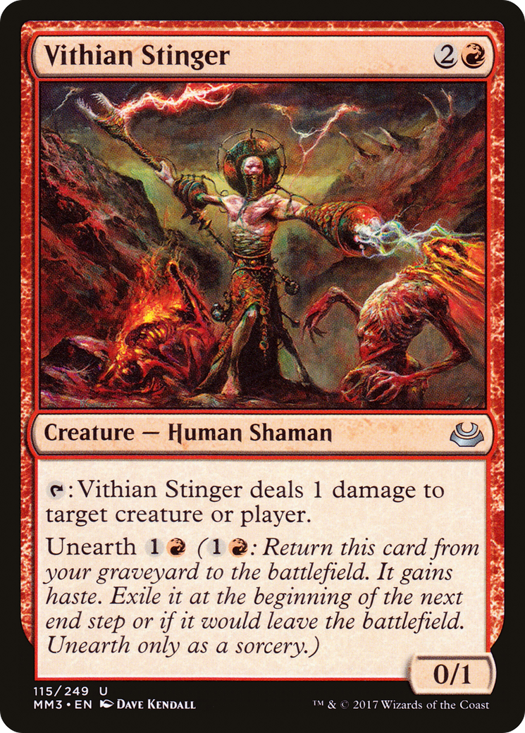 Vithian Stinger (MM3-115) - Modern Masters 2017 Foil