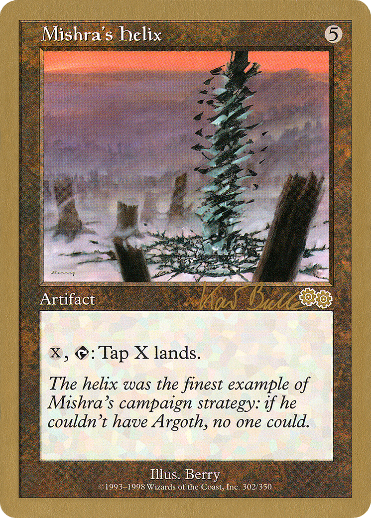 Mishra's Helix - 1999 Kai Budde (USG) (WCD-) - World Championship Decks 1999