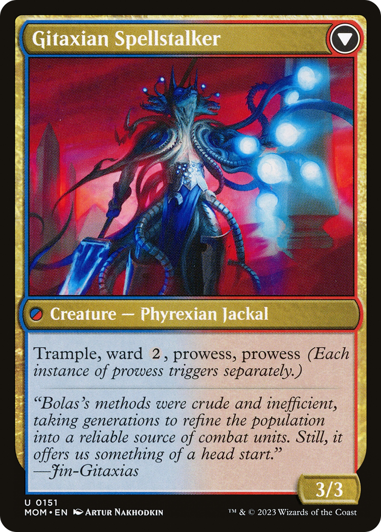 Khenra Spellspear (MOM-151) - March of the Machine Foil