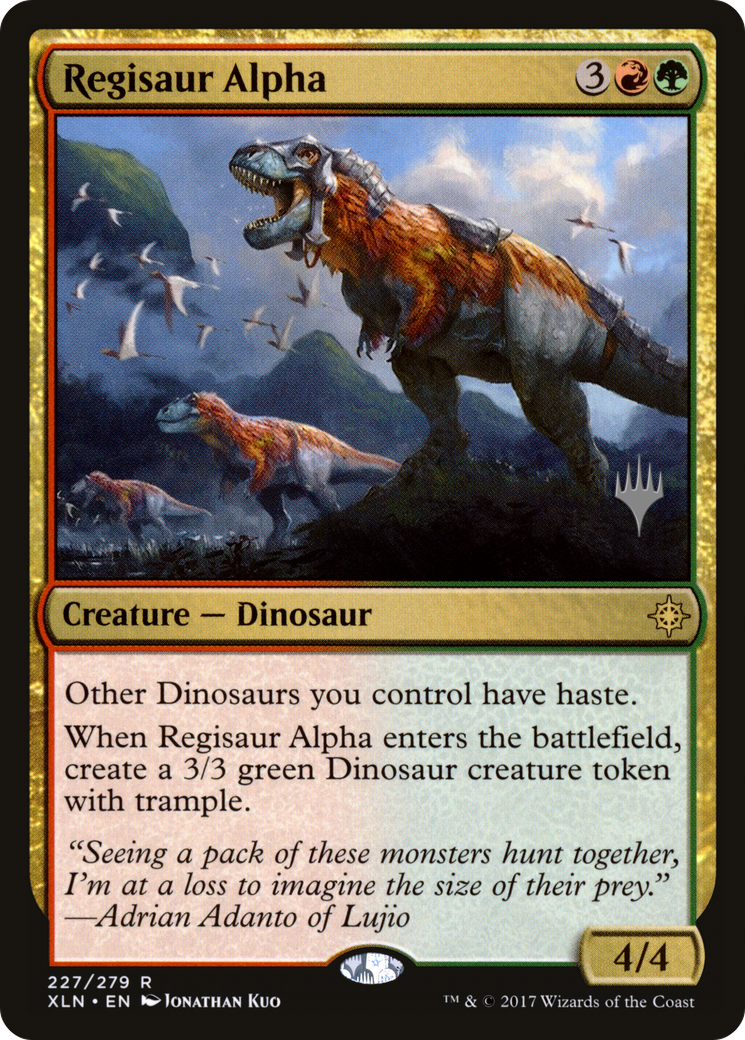 Regisaur Alpha (PPM20-227) - Ixalan Promos