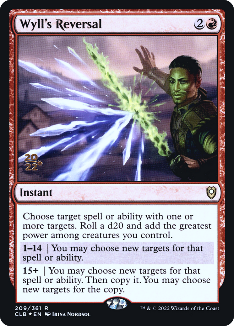 Wyll's Reversal (PRE-209) - Battle for Baldur's Gate Promos Foil