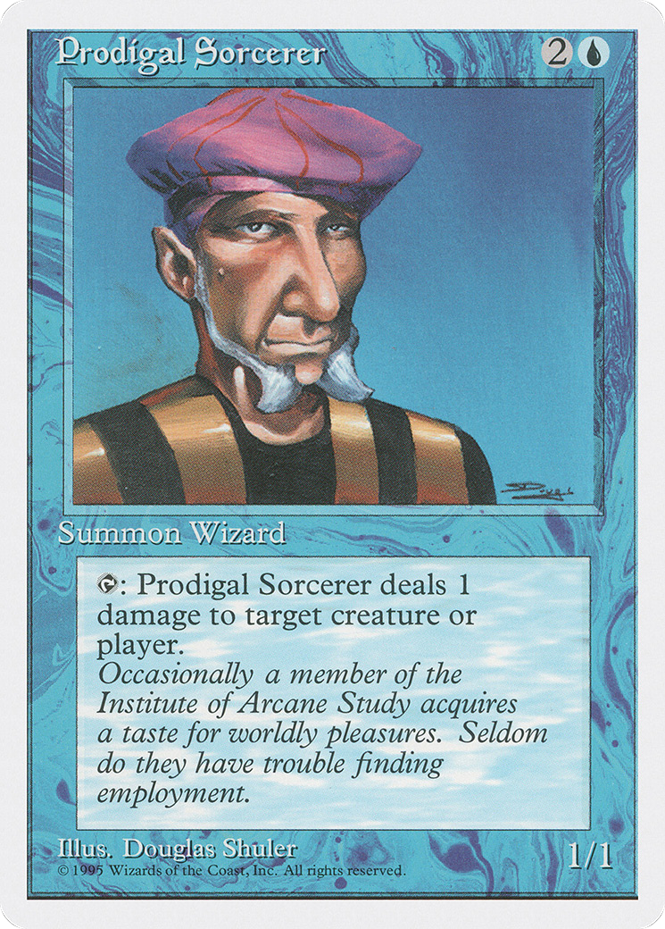 Prodigal Sorcerer (4ED-) - Fourth Edition
