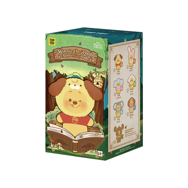 Top Toy x Disney's Winnie the Pooh - Animal Storybook Series Plush Keychain Blind Box