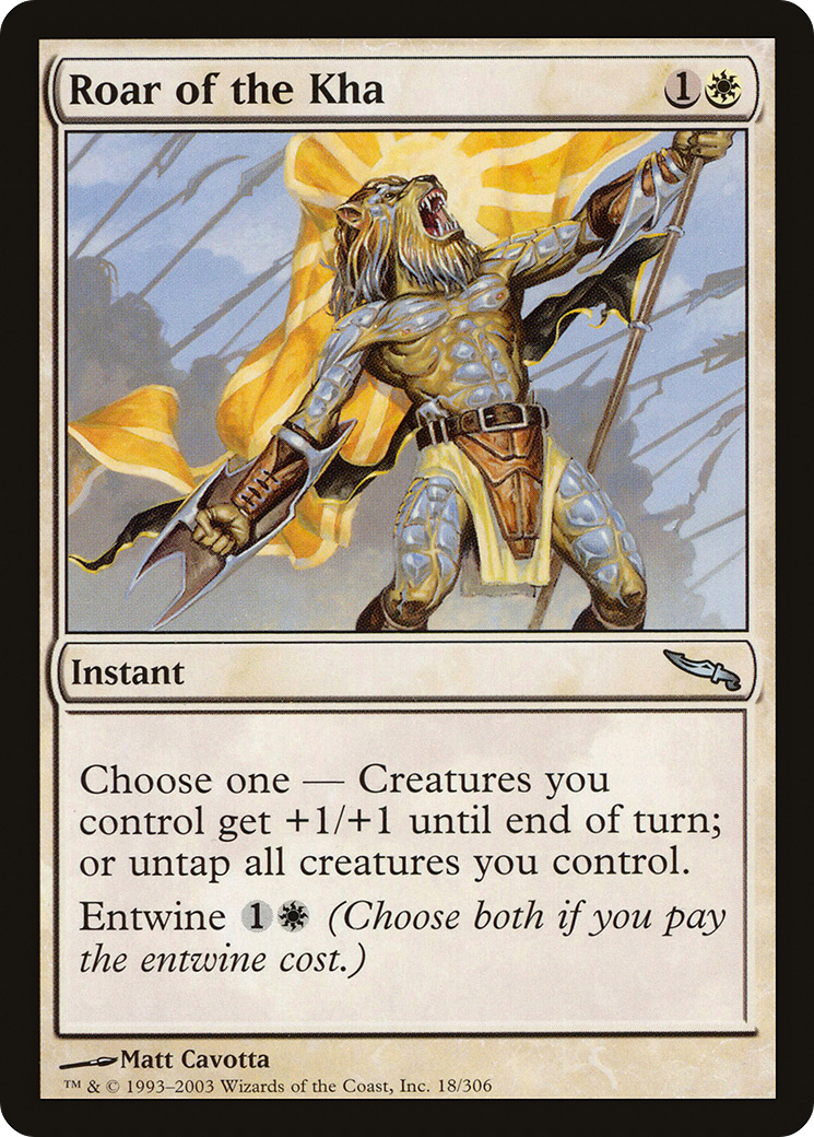 Roar of the Kha (MRD-018) - Mirrodin