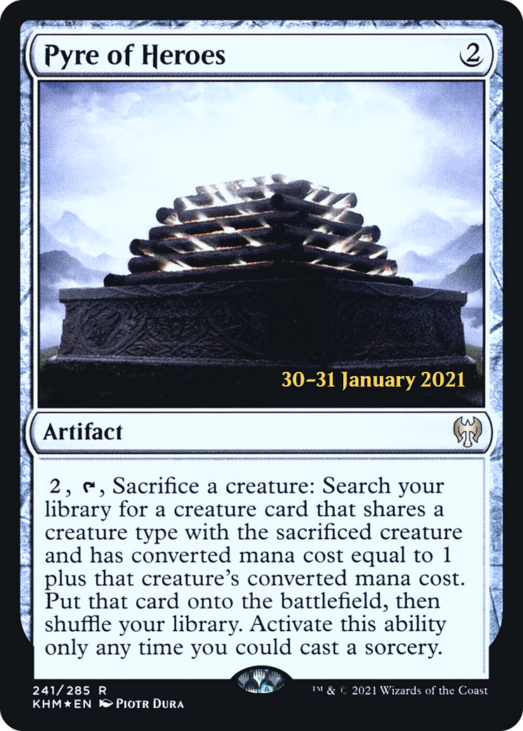 Pyre of Heroes [Kaldheim Prerelease Promos]