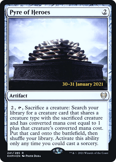 Pyre of Heroes [Kaldheim Prerelease Promos]