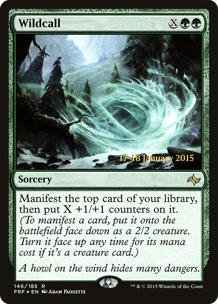 Wildcall (PRE-146) - Fate Reforged Promos Foil