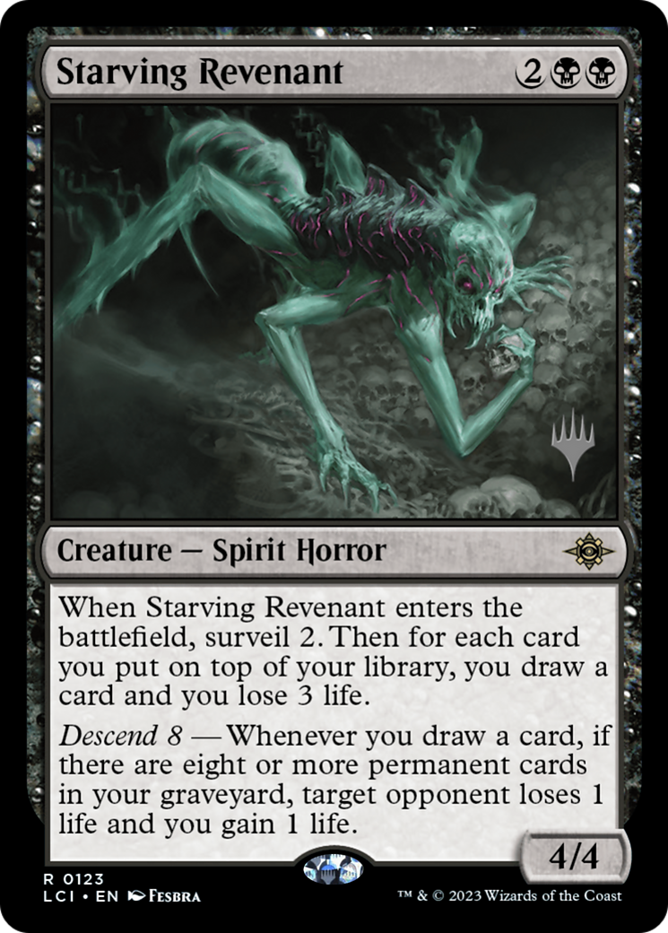 Starving Revenant (PPLCI-123) - The Lost Caverns of Ixalan Promos