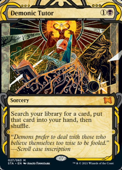 Demonic Tutor [Strixhaven: School of Mages Mystical Archive]