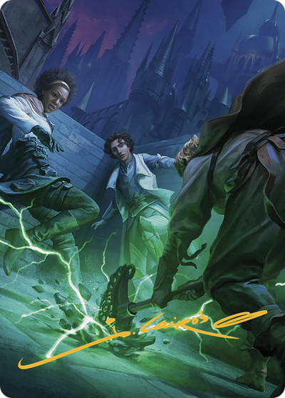 Fanatical Strength // Fanatical Strength (AMKM-032) - Murders at Karlov Manor Art Series (Borderless) Foil