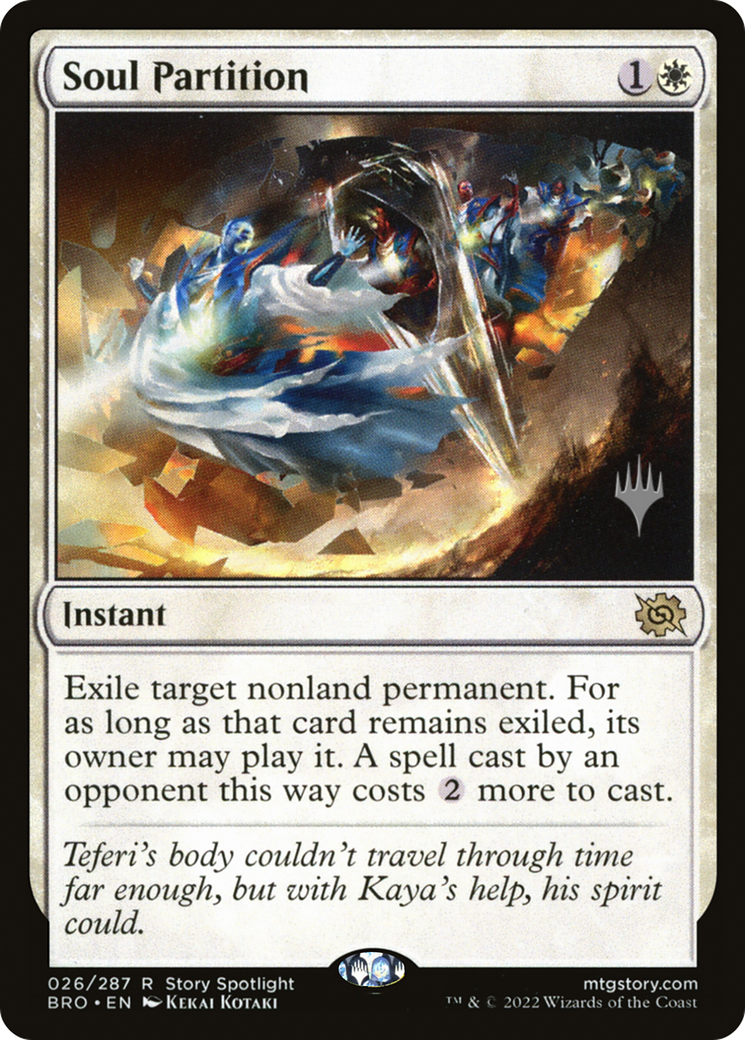 Soul Partition (PPBRO-026) - The Brothers' War Promos Foil