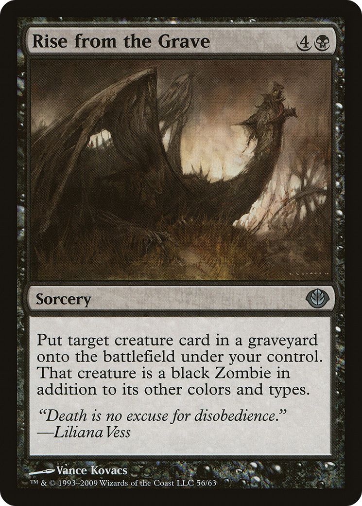 Rise from the Grave (DDD-056) - Duel Decks: Garruk vs. Liliana