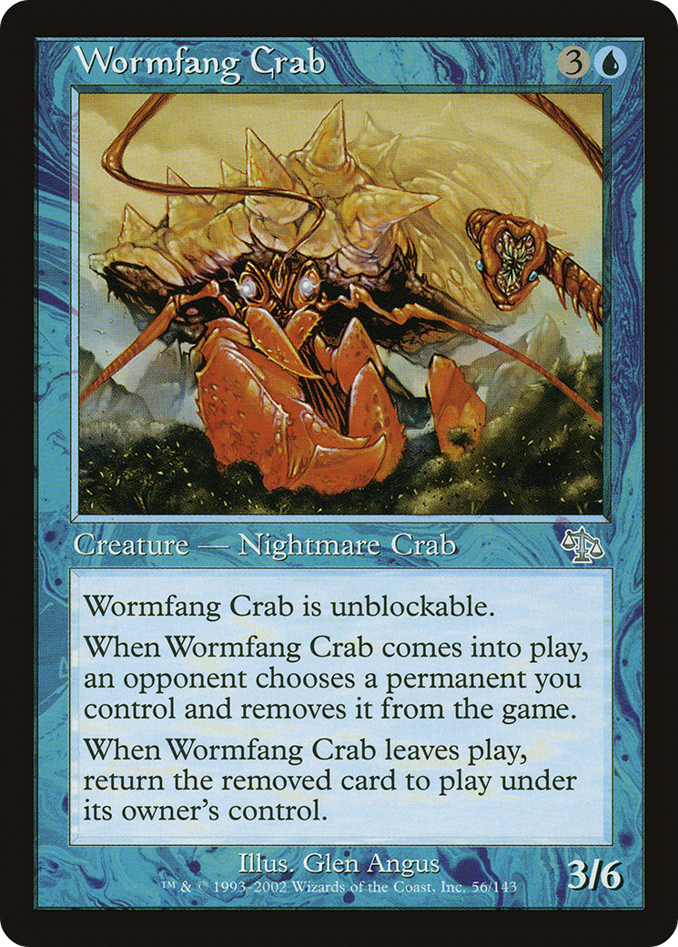 Wormfang Crab (JUD-056) - Judgment