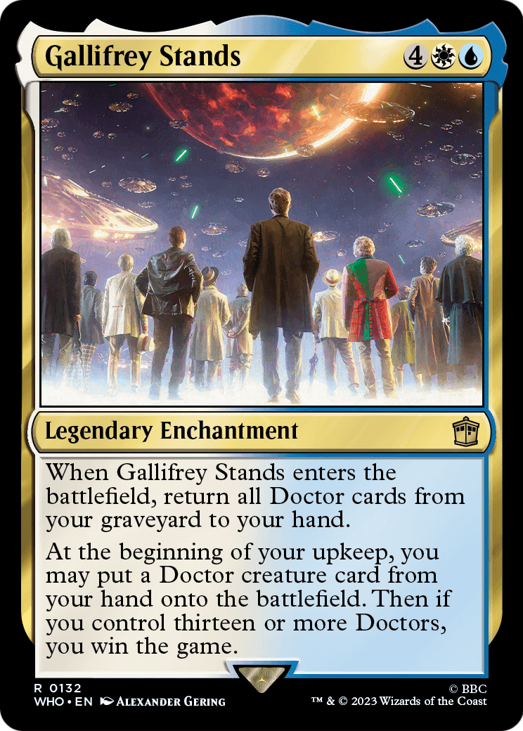 Gallifrey Stands (WHO-132) - Doctor Who Foil