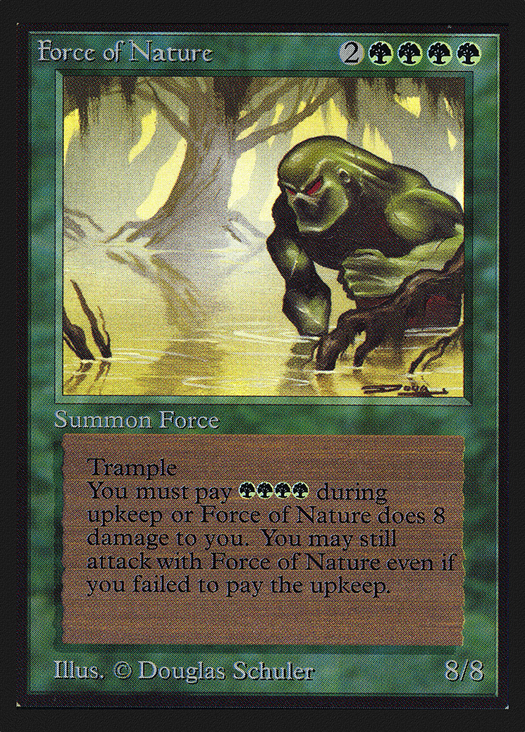 Force of Nature (IE) (IED-) - Intl. Collectors' Edition
