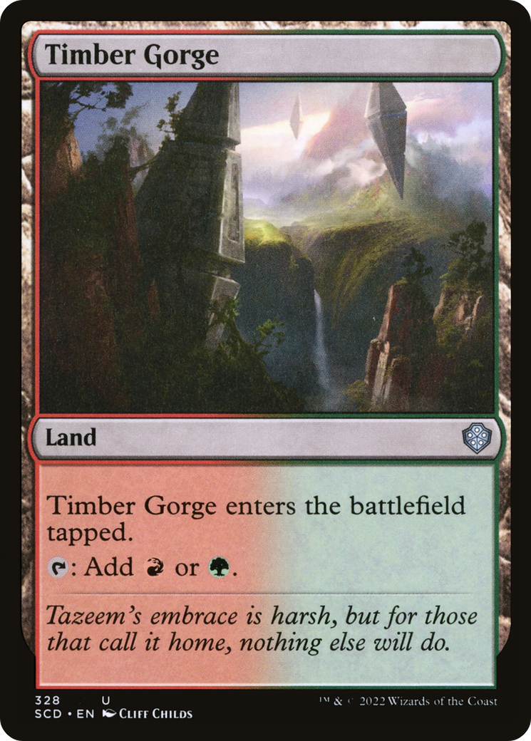 Timber Gorge (SCD-328) - Starter Commander Decks