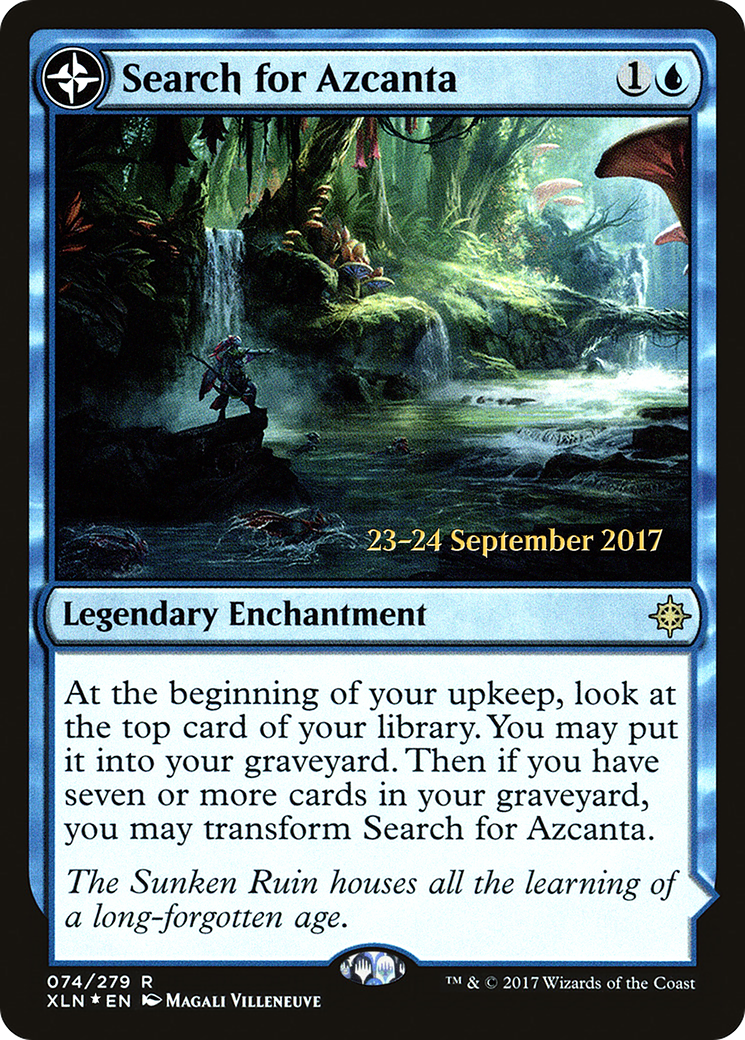 Search for Azcanta (PRE-074) - Ixalan Promos: (compasslanddfc) Foil